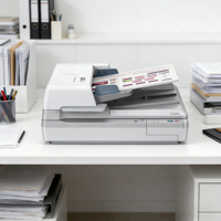 Scanner Epson DS-70000 A3 à plat et ADF, haute vitesse, couleur, recto-verso, avec chargeur automatique de documents, numérisation continue, pour bureau, capteur CCD USB