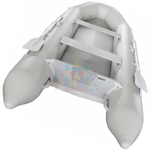 Bote Inflable de Aluminio con Motor, Bote de Pesca Inflable de Alta Velocidad, <span class=keywords><strong>Lancha</strong></span> Inflable de Hypalon y PVC de 4 <span class=keywords><strong>Metros</strong></span> con Motor - Product Image 5