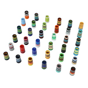 Virola de golf multicolor, virolas de golf cónicas multi-anillos - Product Image 2