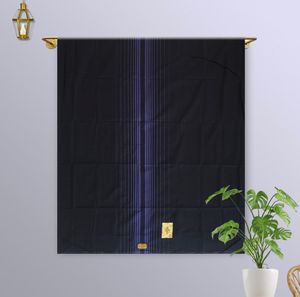 ผ้าซารองผ้าฝ้ายลายจาการ์ด วัติโมร์ สีดำ สำหรับผู้ชายชาวอินโดนีเซีย เหมาะสำหรับชาวมุสลิม ผ้าซารอง ฟูตะ - Product Image 3