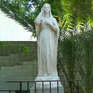 8 Statue <span class=keywords><strong>catholique</strong></span> en marbre, Statue <span class=keywords><strong>de</strong></span> la vierge marie, pierre chrétienne, - Product Image 5