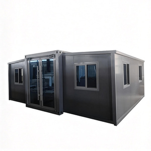 <span class=keywords><strong>Maison</strong></span> conteneur moderne extensible avec batterie au lithium solaire, 2 chambres, pour <span class=keywords><strong>maison</strong></span> de retraite ou école, préfabriquée modulaire isolée - Product Image 3