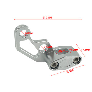 Pince de fixation de câble de frein Motochi pour moto, support universel en alliage d'aluminium, colorée - Product Image 3