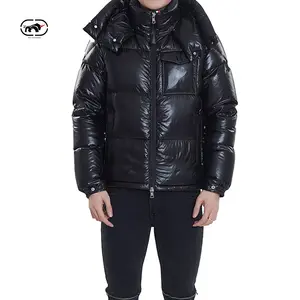 Luxury Classic Custom New Autumn Winter Goose Down Jacket Men's Outdoor Down Fur Jackets And Coats