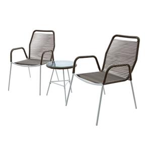 Yoho Offre Spéciale vente en gros 3 pièces patio Bistro ensemble extérieur rotin balcon Bistro ensembles - Product Image 5