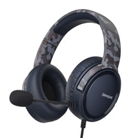 Casque de jeu stéréo filaire BINNUNE BG02 avec microphone