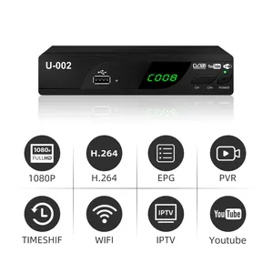 HD DVB-T2/TNT Decoder H.264/MPEG4 Free to Air Digital Set Top Box mit Decoder DVB-T2 Receiver