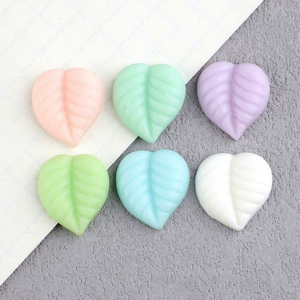 <span class=keywords><strong>Mini</strong></span>-cabochons en résine à dos plat, motifs feuilles colorées, pour <span class=keywords><strong>scrapbooking</strong></span>, bijoux DIY et accessoires décoratifs - Product Image 4
