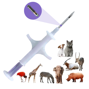 Vente en gros en ligne de puces FDX-B pour implants, micro-puces de suivi des animaux 2,12x12 mm pour chiens/chats/animaux de compagnie/moutons/vaches - Product Image 4