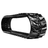 Rail en caoutchouc d'excavatrice de matériel de construction 400x72.5x76 PC75 PC75R caoutchouc + acier noir MMP 12-24 mois de garantie pour Mini