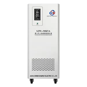 Energy saving voltage optimizer 380v 60kva 80kva voltage regulator 3 phase ac automatic voltage regulator