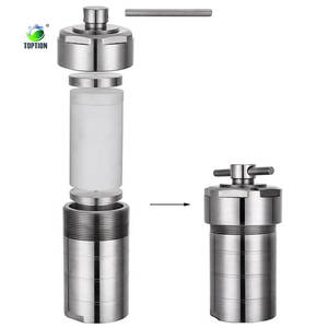 หม้อต้มแรงดันแบบแมนนวลสำหรับแบรนด์ Manual Reaction Kettle ระดับความปลอดภัยสูง สำหรับห้องปฏิบัติการ ออโตเคลฟ วัสดุปิดผนึก PPL ขนาด 10 มล.-30 มล. - Product Image 2