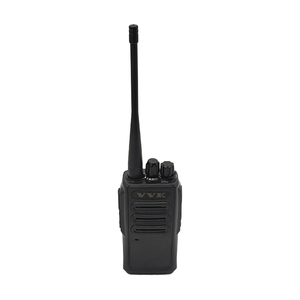 VVK V7000 Radio Uhf Radio de mano de largo alcance en inglés 16 Handheld 12W <span class=keywords><strong>Woki</strong></span> Toki <span class=keywords><strong>10</strong></span> Watt Radio negra Walkie Talkie - Product Image 1