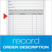 Carnet de factures autocopiantes NCR en 2 feuillets avec logo personnalisé, pour commandes de vente, 5,5x8,5 pouces, blanc canari, bloc de reçus duplicata, 50 jeux, vente en gros usine