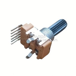 Dọc hàng duy nhất 6 pin dual-gang chiết b503 b50k a10k A503 cho máy tính Loa điều khiển âm lượng Knob - Product Image 3
