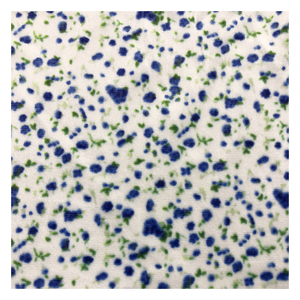Vải Nhung In Họa Tiết Hoa Màu Xanh Dương 100% <span class=keywords><strong>Polyester</strong></span> Hai Chiều Co Giãn Tùy Chỉnh Cho Hàng May Mặc - Product Image 3