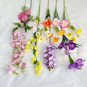 油画风格莫奈花园系列婚礼大厅场景布置摄影照片打孔花墙手工绢花 - Product Image 4