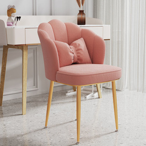 Poltrona Moderna di Lusso in Velluto per Camera da Letto, Ufficio, Sala da Pranzo e Soggiorno con Gambe in Metallo - Sedia Ergonomica per il Relax - Product Image 4