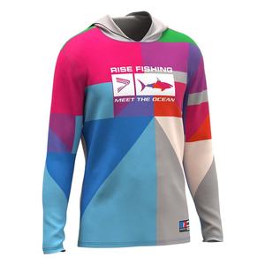 Camiseta Polo de Pesca de Alta Calidad con Logotipo Personalizado OEM, Ropa para Hombre, Impresión por Sublimación, Manga Larga, Ropa de Pesca - Product Image 2