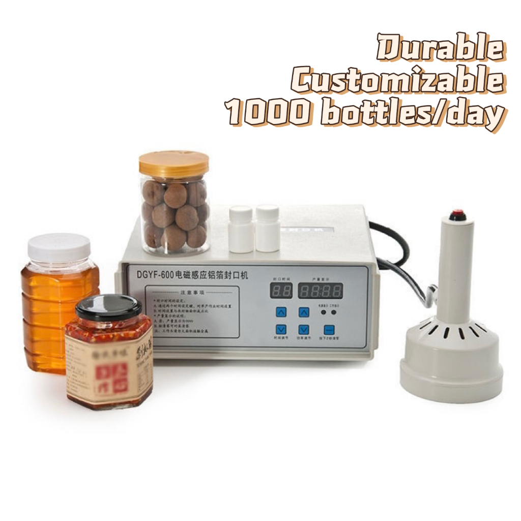 Mini Manual Electromagnetic Induction Sealing Machine For Plastic Cups Can