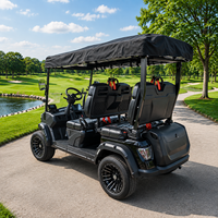 Carrito de Golf Eléctrico de Lujo MMC para 4 Personas |   72V Litio |   Certificado por ECE/DOT |   Velocidad de 30-50 km/h |   Fábrica OEM para Campos de Golf y Resorts