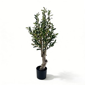 Artificial Olive <b>Tree</b>-<b>Plastic</b> Evergreen Wedding & Christmas Decor - Product Image 1