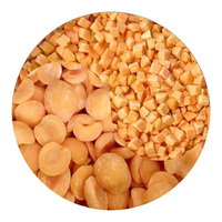IQF Diepvries Gesneden Abrikozen, Ontpit, Zonder Stenen, Goudgeel, Natuurlijk, Gezond, Bulk Fruit voor Bakkerijen, Groothandel