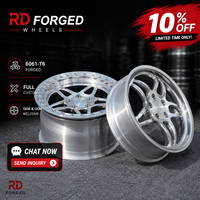 Rines de Aleación Forjados Personalizados de 15 16 17 18 19 20 Pulgadas 5x120 5x114.3 para Autos de Carreras, para BMW, Mercedes, Ford Mustang, Dodge Charger