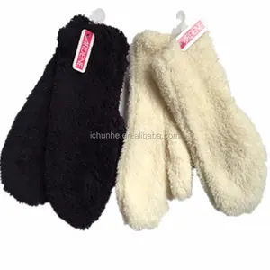 Sarung tangan dan sarung tangan rajut musim dingin murah produsen sarung tangan putih hangat lembut populer sarung tangan & sarung tangan
