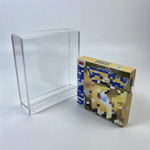 Wholesale UV Protected Holographic Magnetic Lid Custom Acrylic Case for Video Game Collectibles - Product Image 2