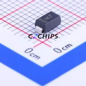 Diode 1N4007G SMA(DO-214AC) d'origine et neuve, diode à usage général, fournisseur de composants électroniques en gros et service BOM - Product Image 1