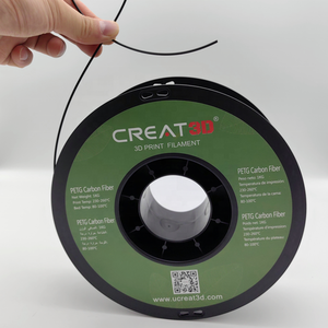 CREAT3D <span class=keywords><strong>Grande</strong></span> ténacité PETG-CF 1.75mm 1kg par bobine Filament d'imprimante 3D en fibre de carbone PETG haute résistance - Product Image 2