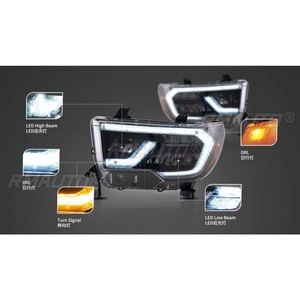 Luz Diurna para Toyota Tundra 2007-2013 y Sequoia 2008+, Lámpara Impermeable, Ensamblaje de Faro Delantero, Pieza de Modificación - Product Image 5