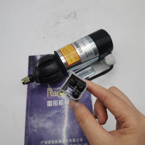 Solénoïde d'arrêt de moteur d'excavatrice 888468 3826742 Vanne d'arrêt 24V 888468/3826742 - Product Image 4
