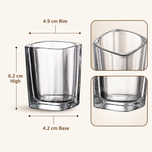 OEM ODM 60ml Espresso-Messbecher Quadratisch Graduierter Kaffee-Messbecher für Barista und Café - Product Image 4