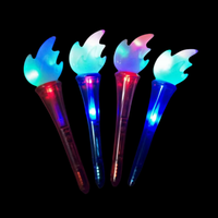 Bâton lumineux personnalisé FIrewolf avec logo, torche pour festival et événements sportifs, jouet pour feu de joie, torche et bâton lumineux acceptés