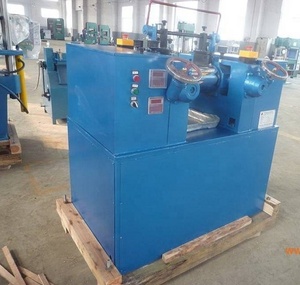Máquina de Procesamiento de Caucho a Escala de Laboratorio, Mezcladora de Caucho Abierta de Dos Rodillos Pequeña para Pruebas de Caucho y Polímeros - Product Image 3