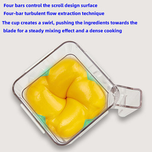 Export Heavy Duty Commercial Blender Household Food Machine Wall Ice Breaker Smoothie Fruit <b>Juicer</b> Blender With Enclosures ZJ-S6 - Product Image 3