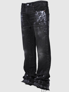 <span class=keywords><strong>Jeans</strong></span> da <span class=keywords><strong>Uomo</strong></span> Casual a <span class=keywords><strong>Vita</strong></span> Media, Gamba Dritta, Tinta Unita, Stile Europeo e Americano, Moda Streetwear, Elasticizzati, Tecnica Lavata, Tendenza Estiva - Product Image 3