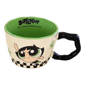 Taza de Cerámica de las Chicas Superpoderosas con Asa, Diseño de Dibujos Animados, para el Hogar u Oficina, Regalo Primavera 2025 - Product Image 5