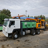 600 mètres de profondeur équipement de forage minier Machine puits d'eau forage monté sur camion