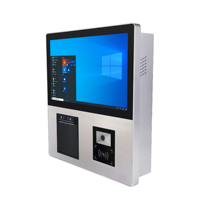 Kiosque de paiement en libre-service à écran tactile mural avec fonctionnalité SDK, système d'exploitation Android, résolution pour centres commerciaux
