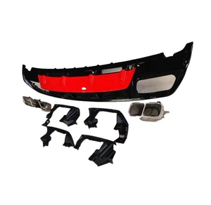 Diffusore posteriore in vendita diretta dalla fabbrica con punta di scarico per <span class=keywords><strong>Mercedes</strong></span> Benz A45 <span class=keywords><strong>AMG</strong></span> una <span class=keywords><strong>classe</strong></span> W176 - Product Image 1