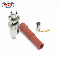 Connecteur de câble coaxial RF Haute tension 5000V Connecteur mâle SHV pour câble RG59