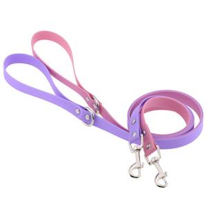 Pet Supplies Durable <b>Dog</b> Traction <b>Rope</b> New Explosion Proof PVC with Solid Pattern and Ribbon Decoration - Product Image 4