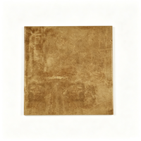 Carreaux de porcelaine marron mat au design moderne, finition imitation pierre, 600x600mm, antidérapants, résistants à l'usure, adaptés aux chambres et aux parcs