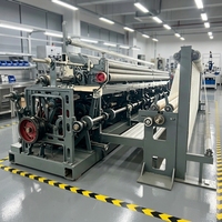 Machine de fabrication de filets de pêche semi-automatique à entraînement par engrenages, de marque XINYU, à haute capacité de production, facile à utiliser, modèle ZRS12.6-680-240