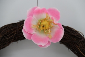 Artificial Rose Flower Summer <strong>Wreaths</strong> <strong>for</strong> Front <strong>Door</strong> <strong>Hanger</strong> - Product Image 2