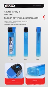 Encendedor Eléctrico Desechable de Plástico para Cigarrillos, Encendedor de <span class=keywords><strong>Gas</strong></span>, Venta al por Mayor de Fábrica, Korek Api, Akmak - Product Image 4
