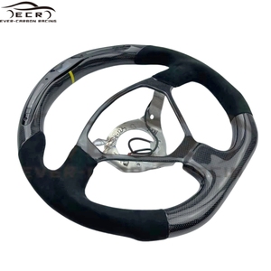 Volante de Fibra de Carbono LED Personalizado de Alta Calidad Ever-Carbon Racing ECR para <span class=keywords><strong>Ferrari</strong></span> 360 - Product Image 2